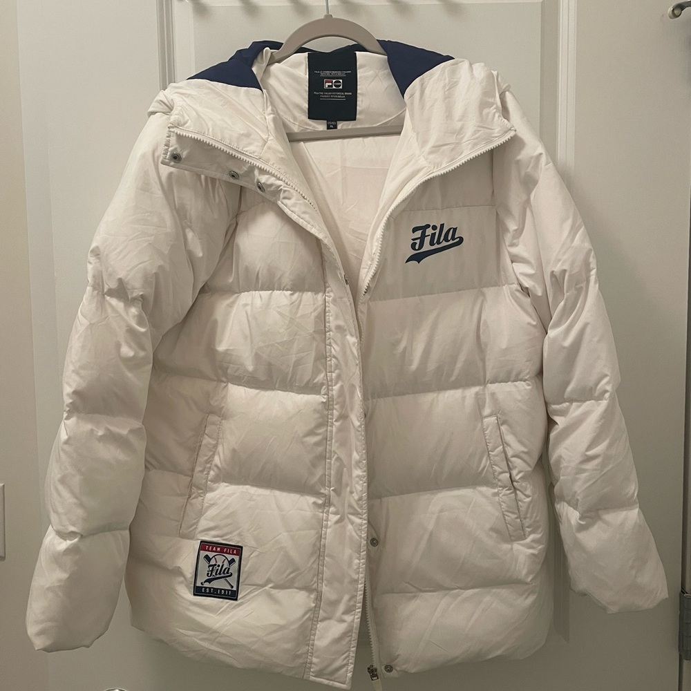 Fila down coat puffer XL woman